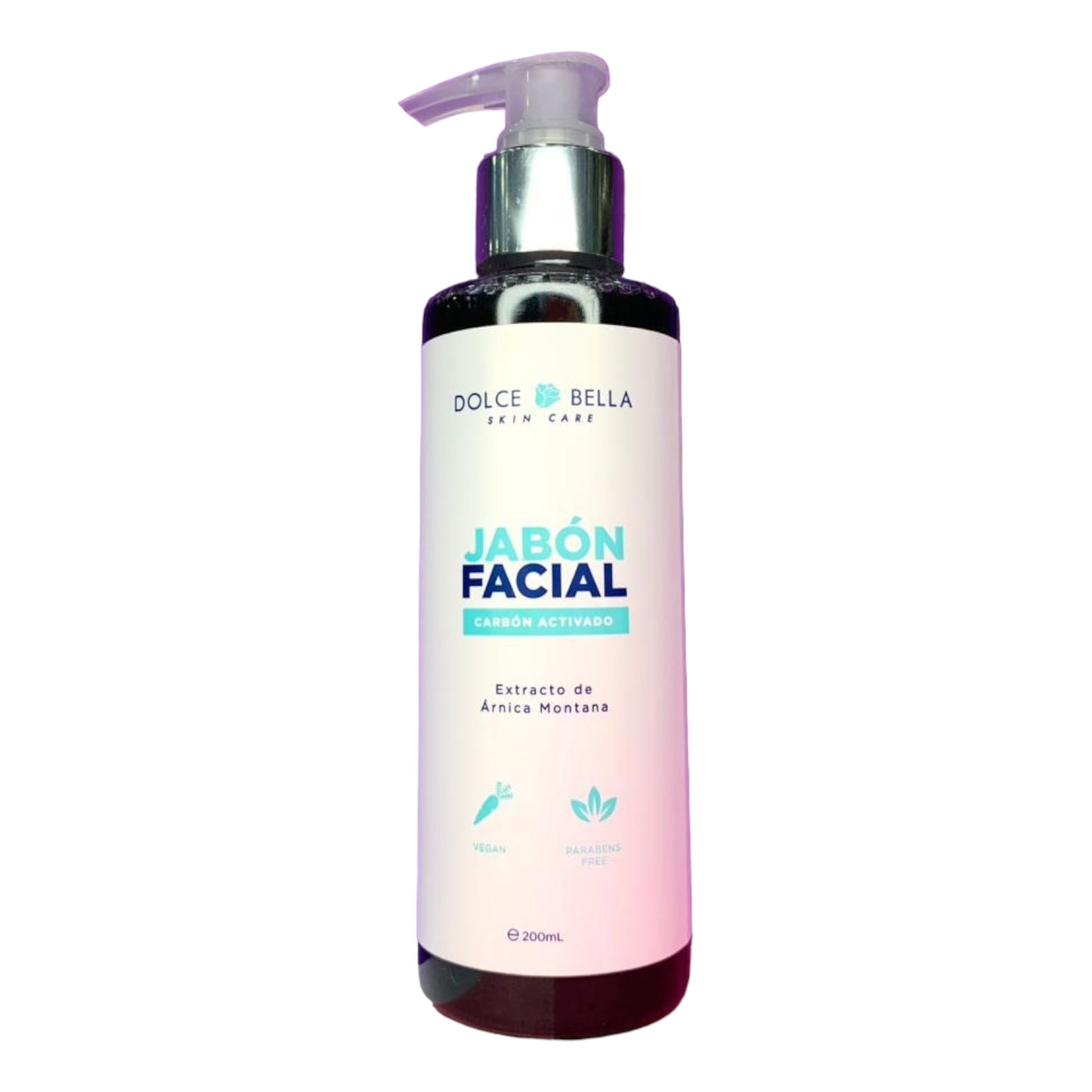 Jabon facial carbon activado de Dolce Bella