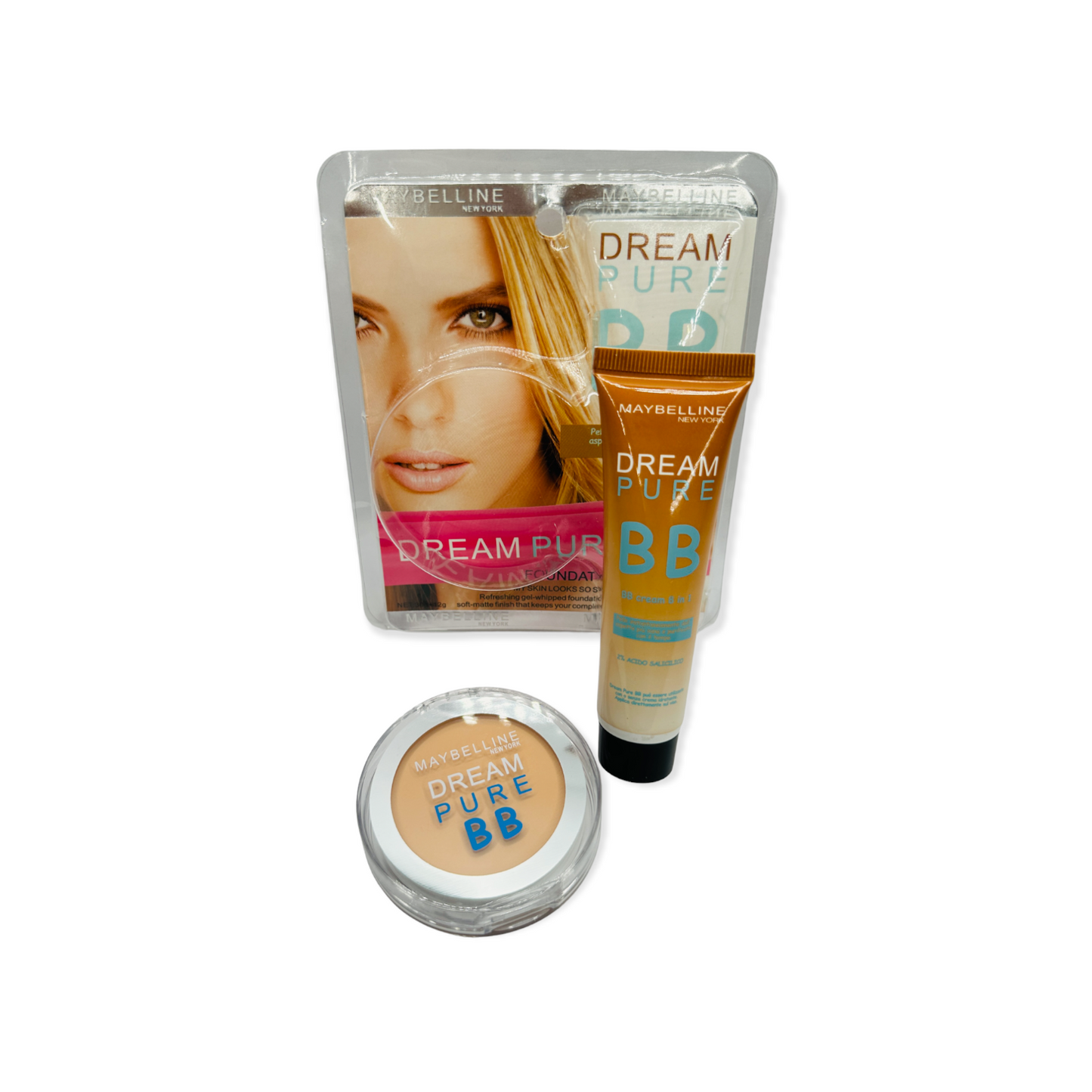 Compacto y base Maybelline