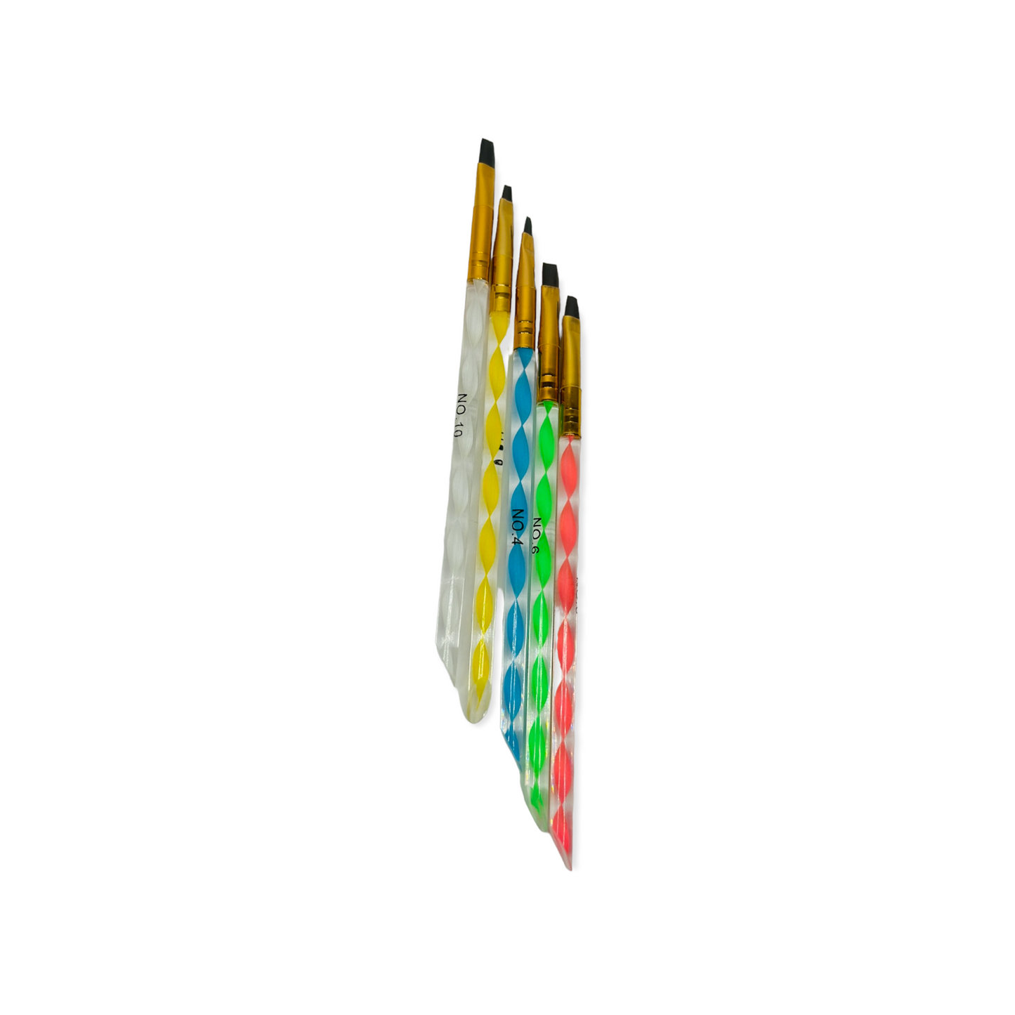 Pincel Gel Arco iris x5
