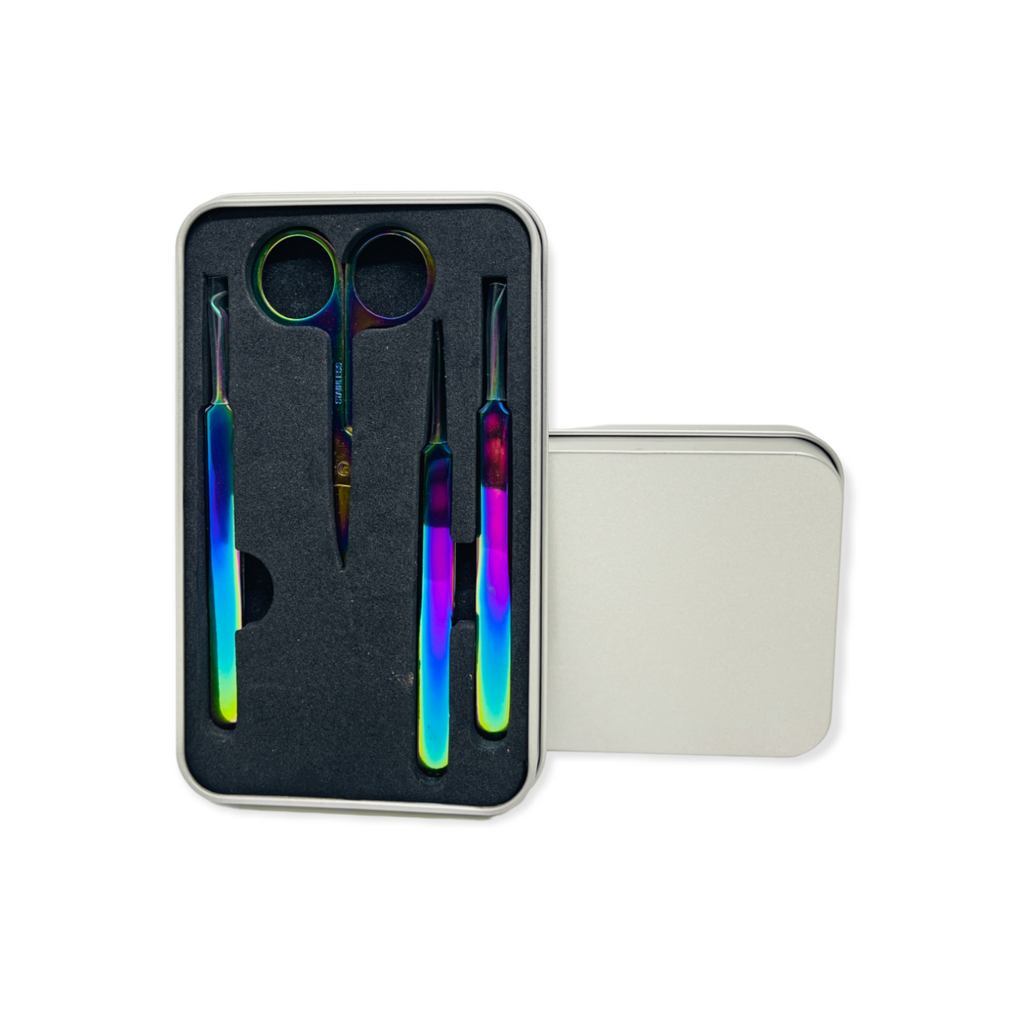 Set para pestañas tornasol
