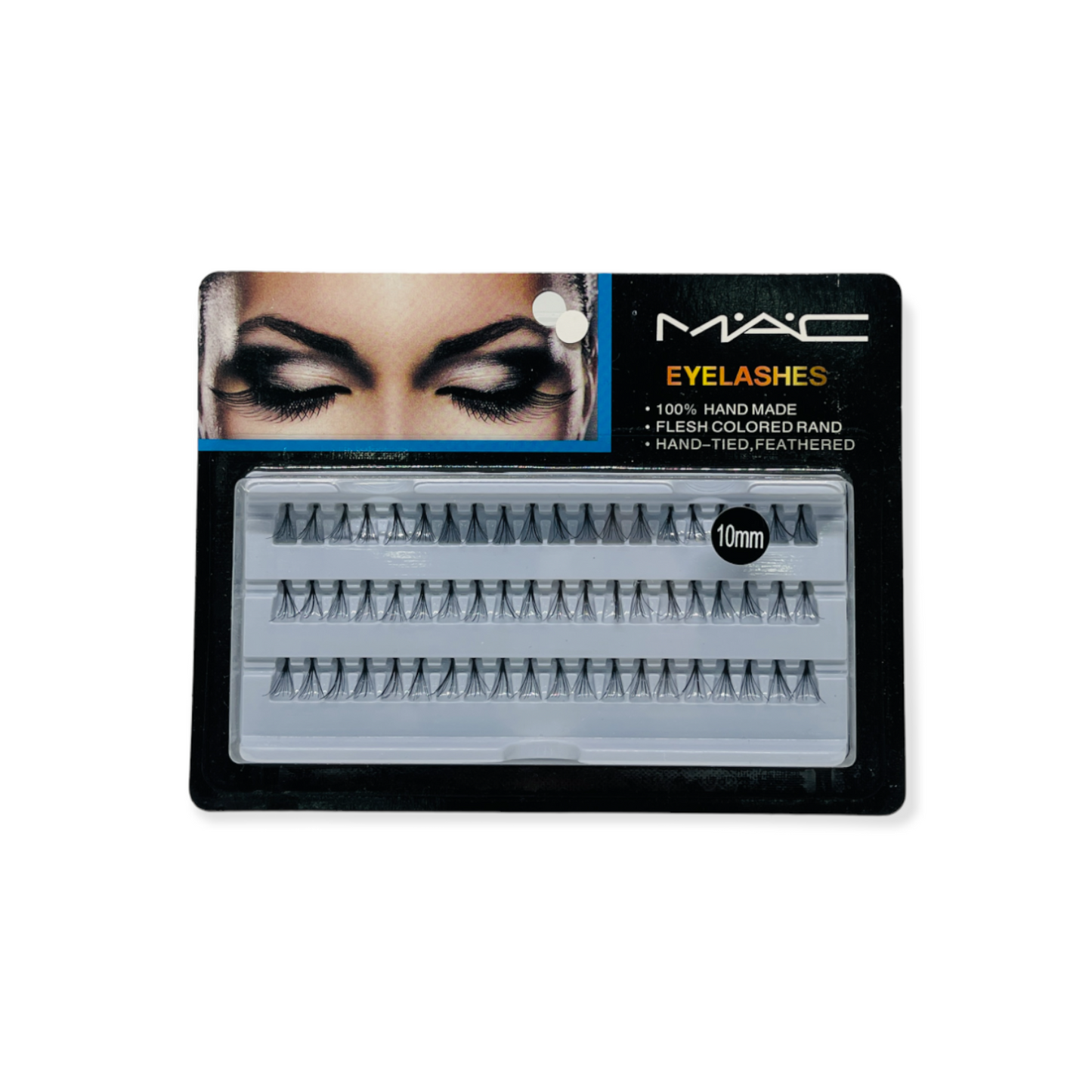Pestañas punto por punto MAC 10mm