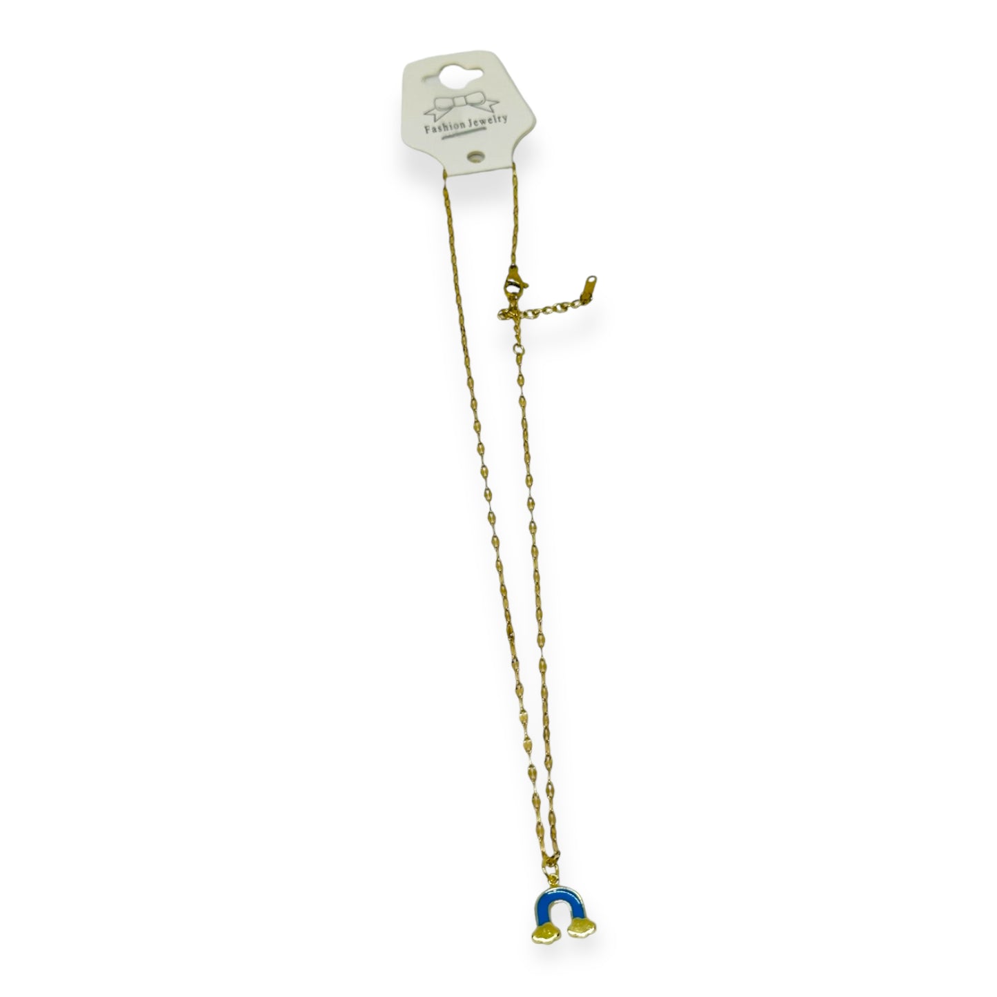 Cadena fina con dije de dama