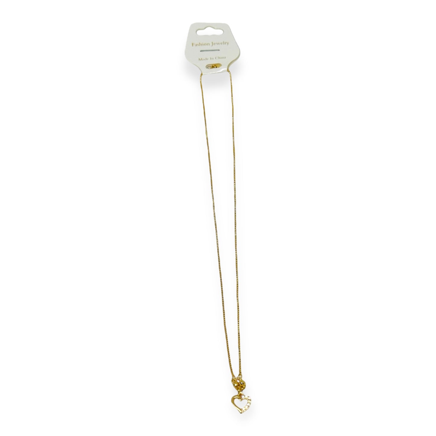 Cadena fina con dije de dama