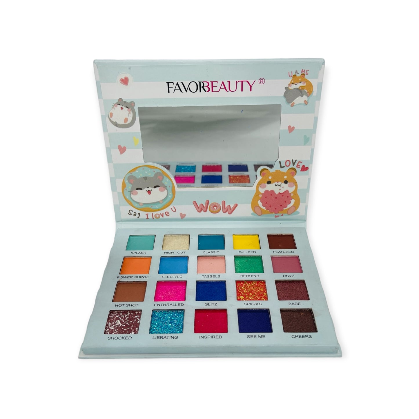 Paleta de Sombras FavorBeauty 20 tonos