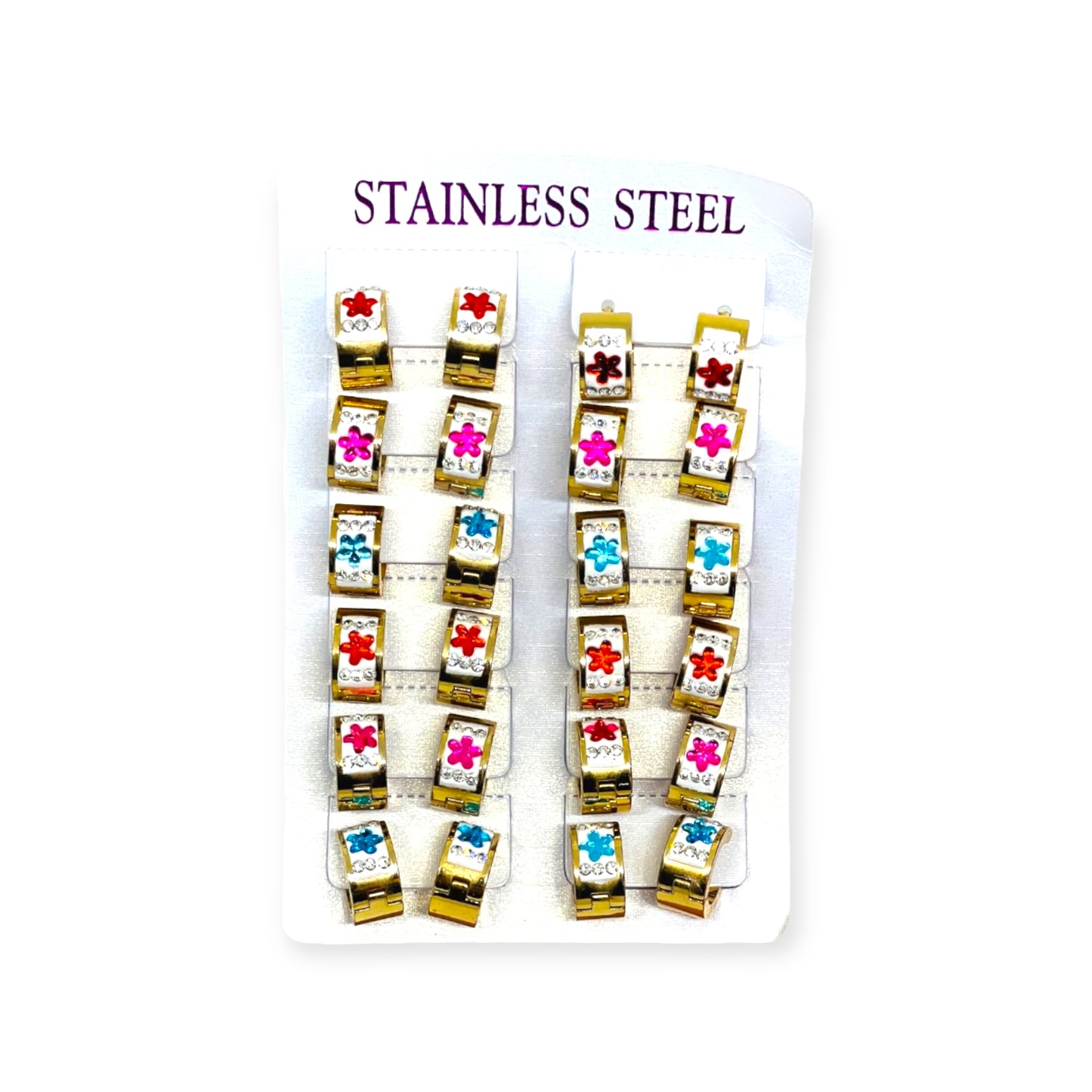 Zarcillos Huggies el par