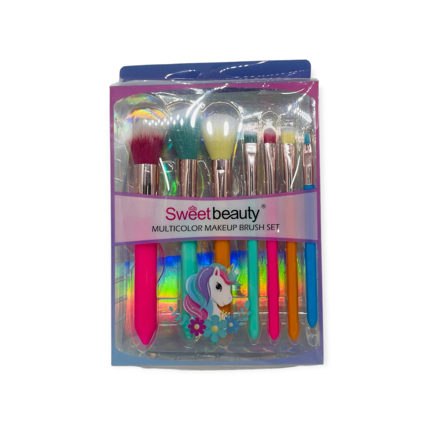 kit de brochas de colores x7