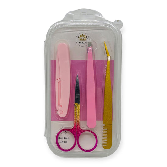 set de tijera y pinzas M&Y