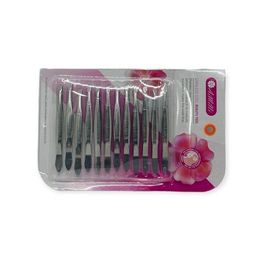 Kit de pinzas de cejas x12