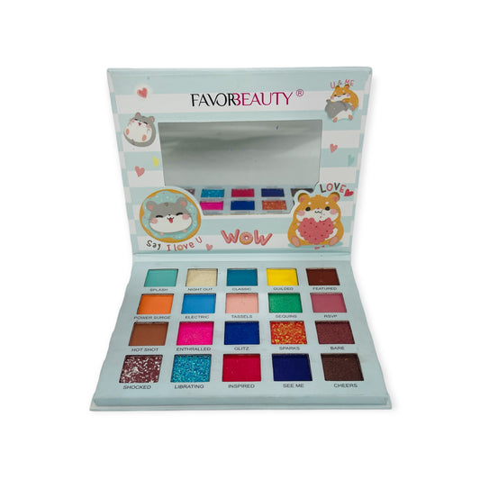 Paleta de Sombras FavorBeauty 20 tonos